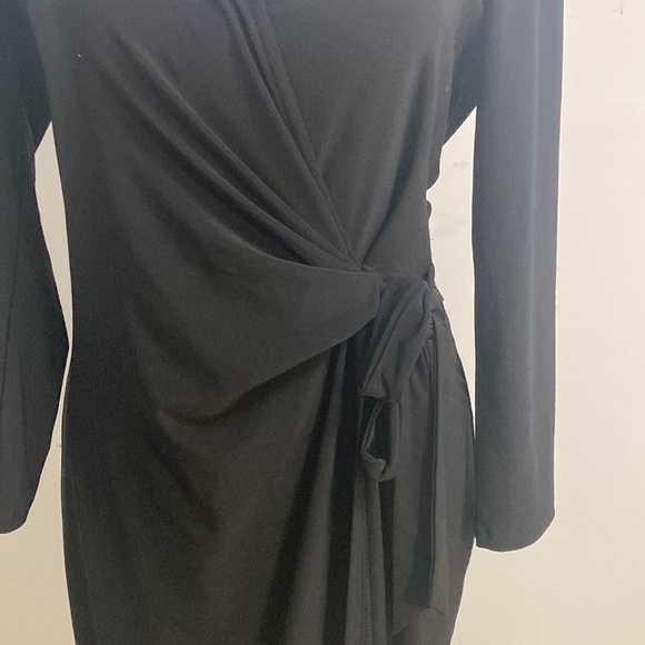 ANNE KLEIN | Faux Wrap Dress - Picture 2 of 11